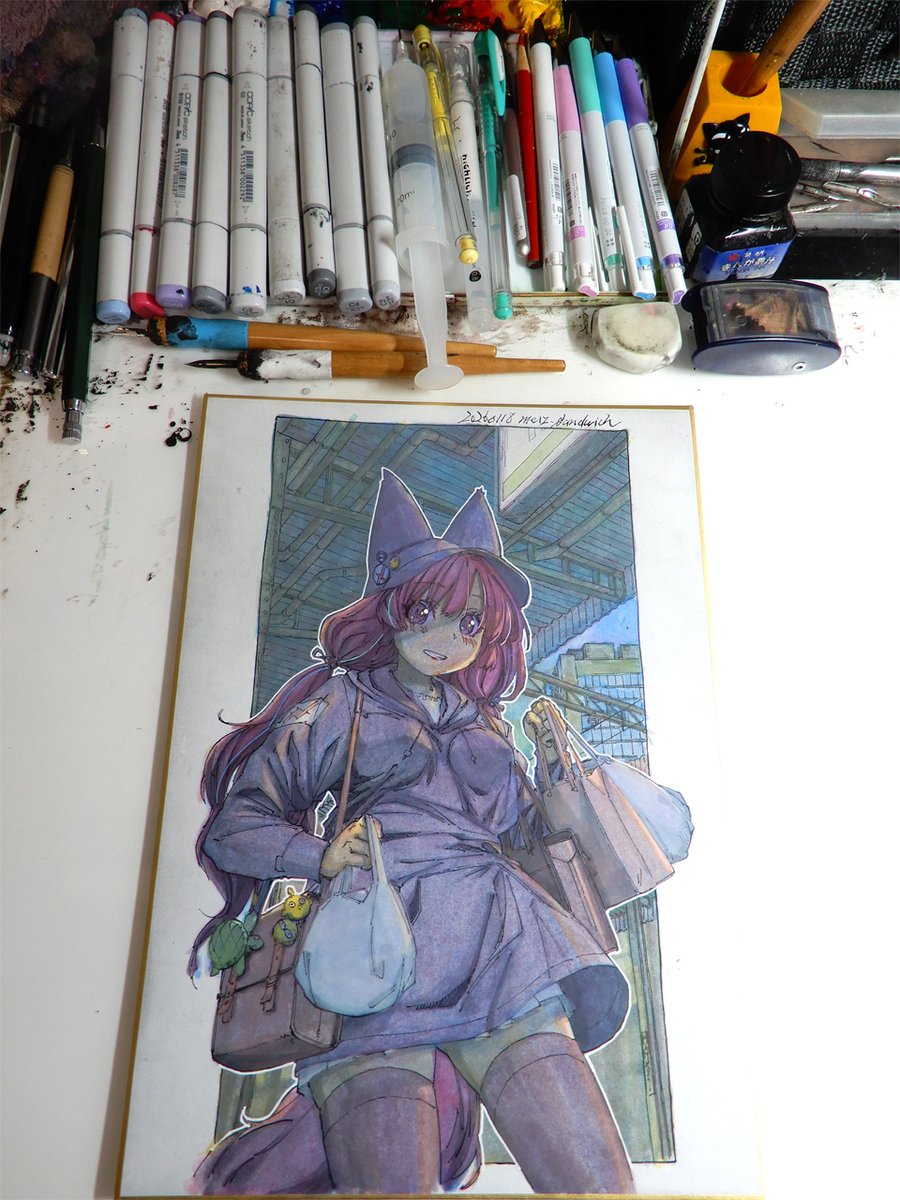 ボールペンがどんどん増える。 #絵描きさんの使っている画材が見たい。