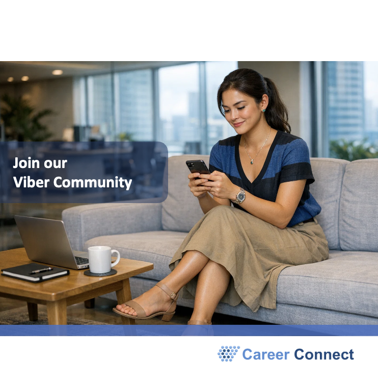 CareerConnectph's tweet photo. Stay ahead in your job search. Join Career Connect’s Viber Community and get the latest job opportunities delivered to you—anytime, anywhere. Be the first to know what’s new in the market

https://t.co/VrfeyLpXLX

#jobs #jobopening #hiring #careerconnect #OpportunitiesAwait https://t.co/jK6ue268aB