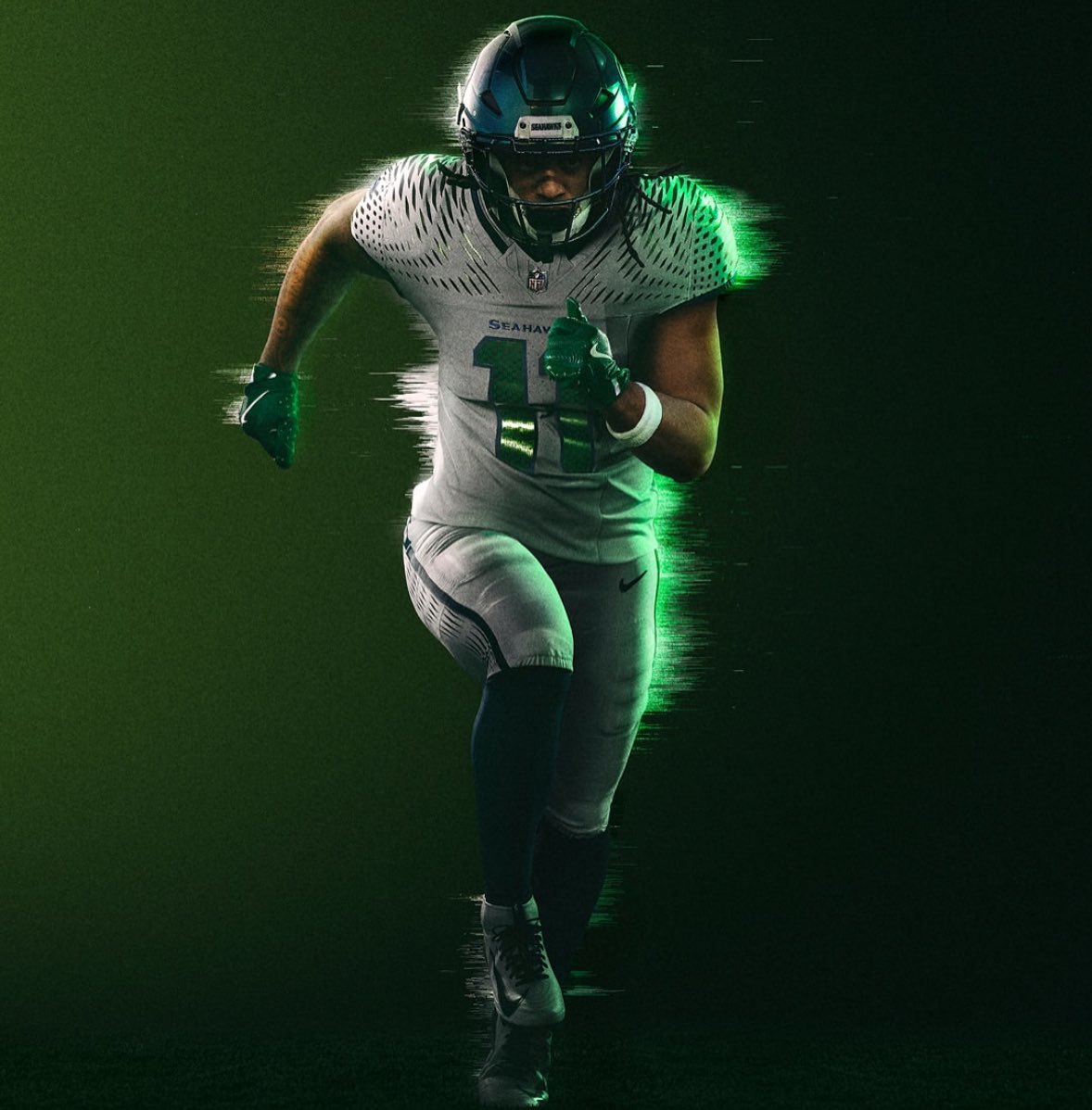 fashion_nfl's tweet image. No chance it happens.  But Rams-Seahawks Rivalries for NFC title would be genius.  Cements the aesthetic initiative in NFL lore, further boosts sales, and gives real stakes to the actual RIVALRIES component.  Plus below is legitimately better than royal-white-royal vs all-navy.