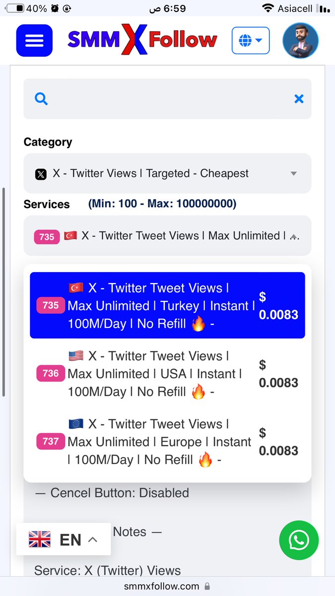 smmnew's tweet photo. X - Twitter Views | Targeted - Cheapest

✔️ SMMXFollow — World's Best &amp; Cheapest SMM Panel 🚀  
✔️ Fast &amp; 24/7 Support  

🌐 Website: https://t.co/CXeQE4bikI https://t.co/yoBGyN0MJD