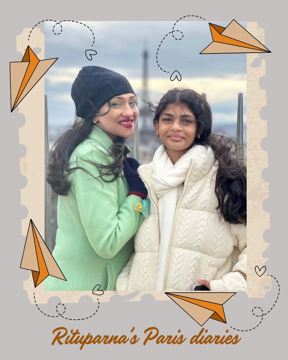 Calcutta_Times's tweet photo. Winter memories wrapped in love ❄️💖 Rituparna Sengupta shares a special Paris moment with her daughter, capturing warmth amid the chill.
#RituparnaSengupta #ParisDiaries #WinterMemories #MotherDaughterMoments #CelebrityLife #TravelThrowback #WinterInParis #CTSpotlight https://t.co/qlpSVC8t6V