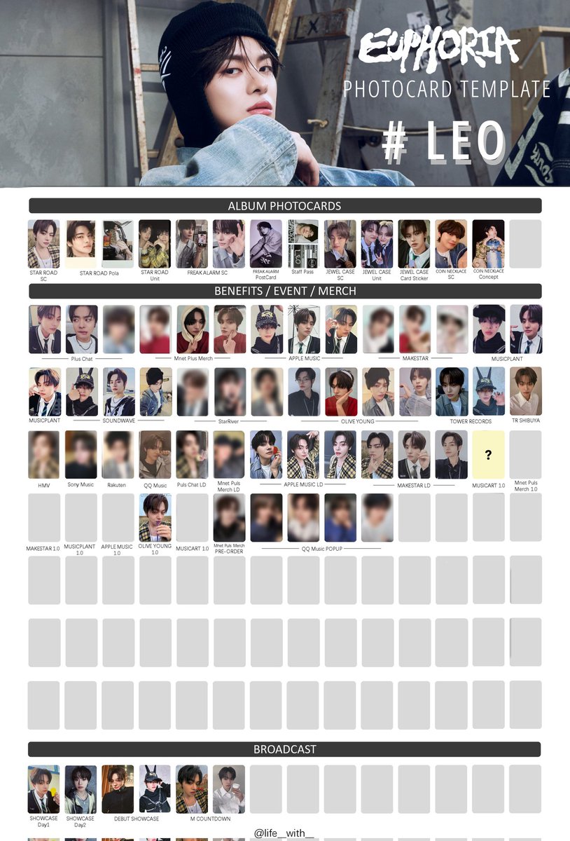 ✨Updated!! (ver.6) ︎🤍ALD1 alpha drive one photocard template