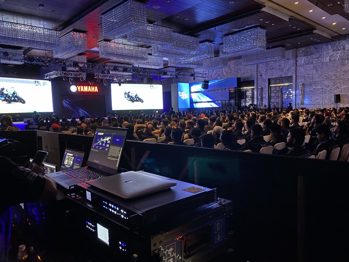 TeleprompterSo2's tweet image. Professional teleprompter service delivered for Yamaha Racing, ensuring smooth and confident on-camera communication.

#YamahaRacing #Teleprompter #Motorsport