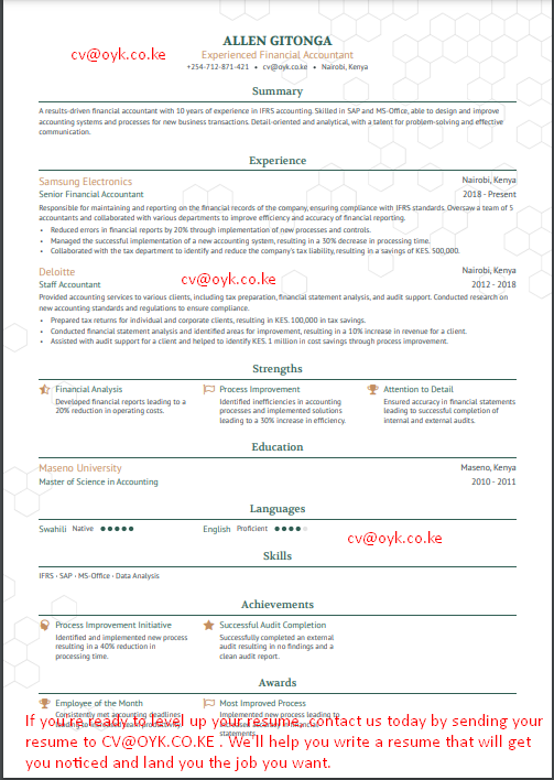 Simon_Ingari's tweet image. Best Resume Template