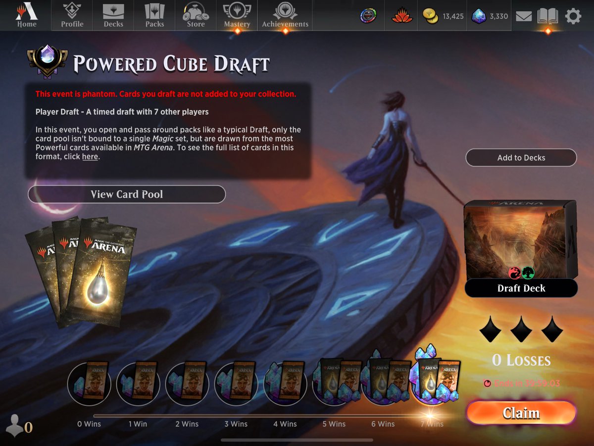 MichaelpMtg's tweet photo. Since Cube is the only form of magic I play nowadays, I have to share one of the most satisfying decks I put together. Cub + Strip Mine *cheff’s kiss*
#mtg #mtgarena https://t.co/FsvoKdOIbX