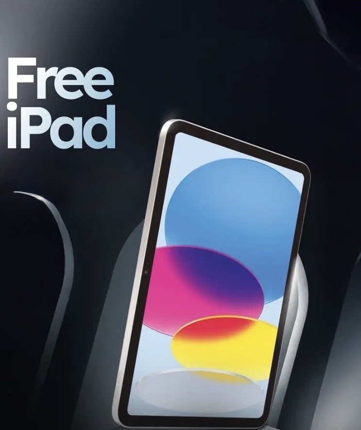 🚨 Get a FREE iPad 🤯📱

Apply for the LTF Scapia Credit Card 💳 
Refer 6 friends
Once all 6 approvals are successful : iPad is YOURS 🔥

🔗 rZLs4W.short.gy/CreditCruze_LT…