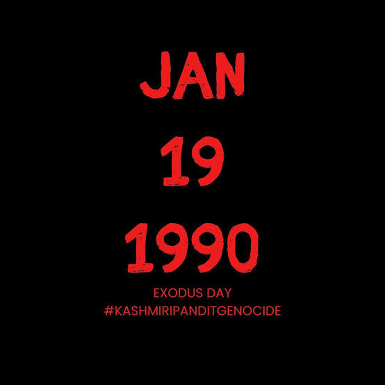 #ExodusDay
36 years ago today (19th Jan, 1990), Kashmiri Hindus were betrayed by those they trusted, their own neighbours, friends —stripped of their homes, dignity, and safety through violence, terror, and forced exile. They were driven out of their homeland and reduced to