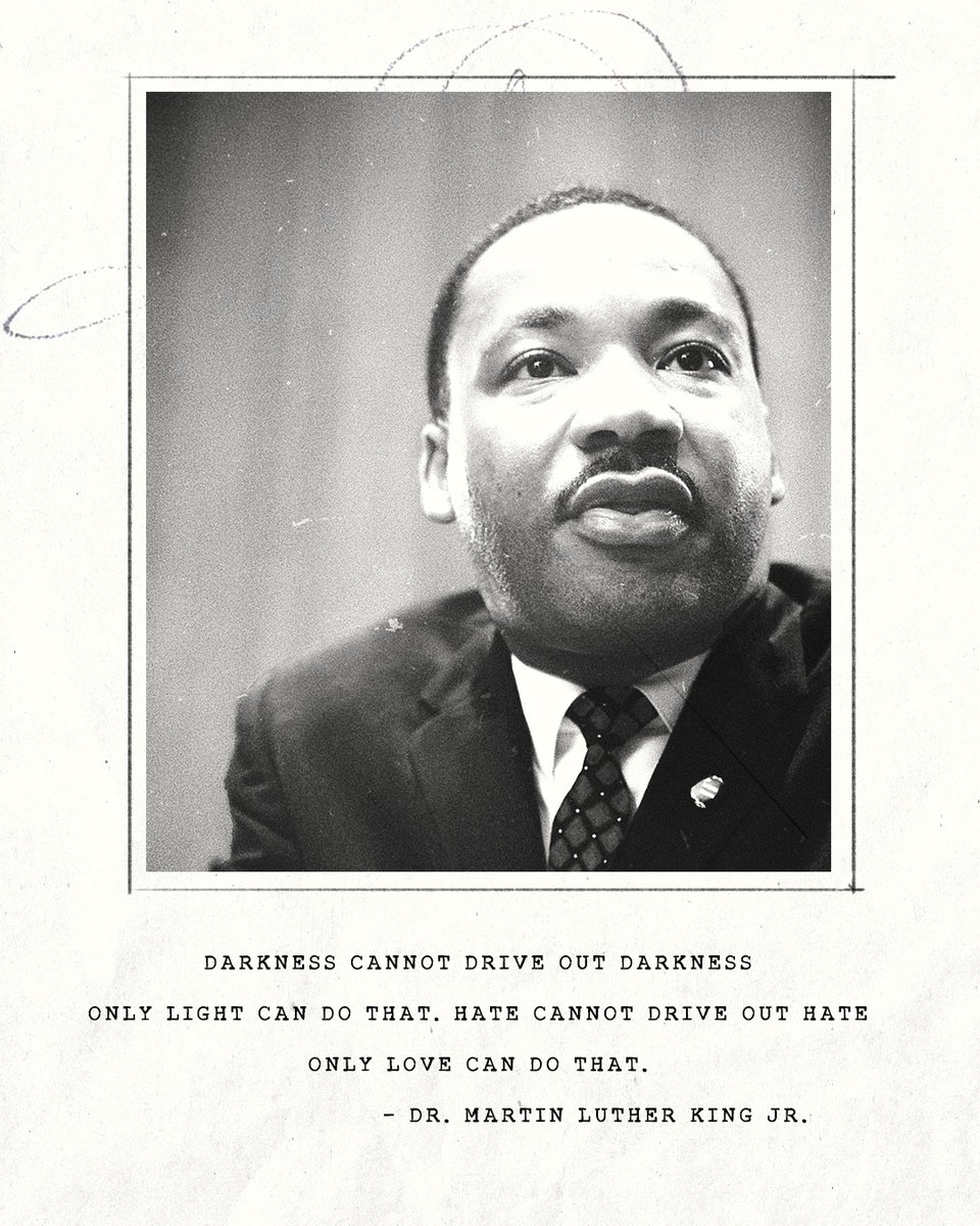 Honoring the life, legacy, and impact of Dr. Martin Luther King Jr. today.