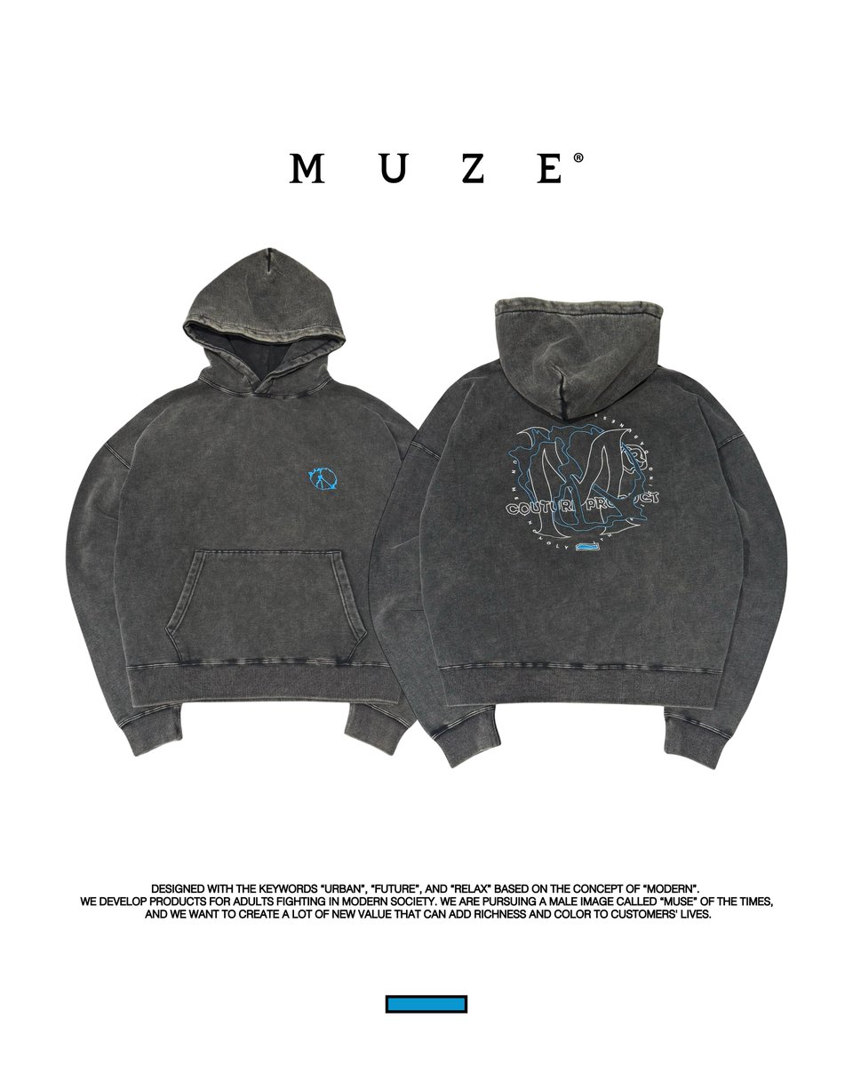 NEW ARRIVAL

MUZE® TURQUOISE LABEL
【MUZE® ACID EMBROIDERY STONE BIOBLEACH WIDE SWEAT HOODIE】
NO: M25W-PK04
SIZE: 1 / 2
COLOR: BLACK

muze.tokyo/products/m25w-…