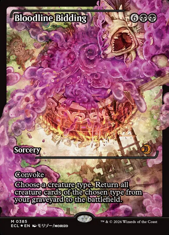 16947_hall's tweet photo. @EisenherzMTG @UltimateGuard Bloodline bidding https://t.co/pRhzhgbsjs