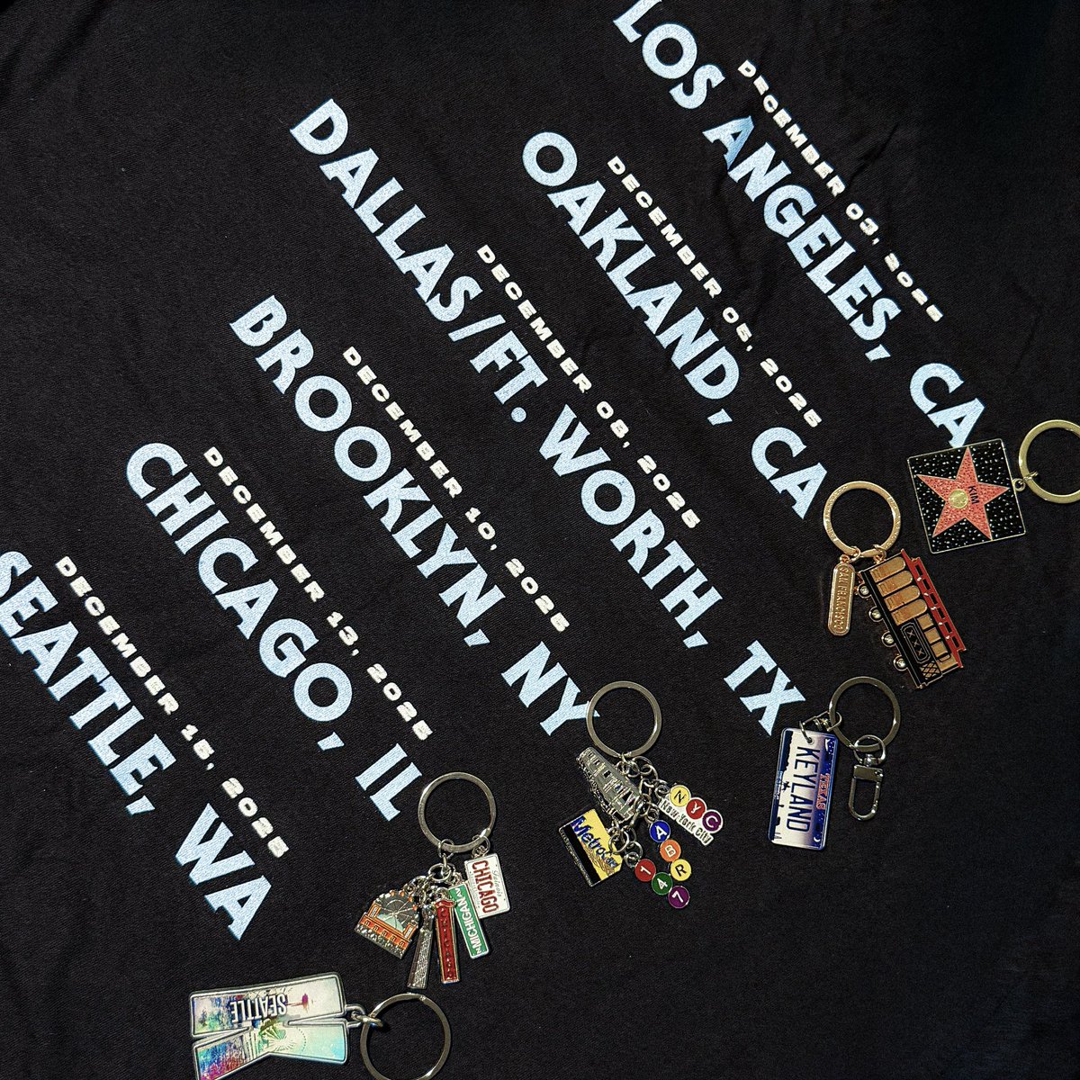 KEY_under_a_pot's tweet image. 2025 KEYLAND : Uncanny Valley in North America

이동하며 하나 하나 모았던 키링들이 키랜드가 생각날 때마다 펼쳐볼 수 있는 추억이 돼서 좋아❤︎