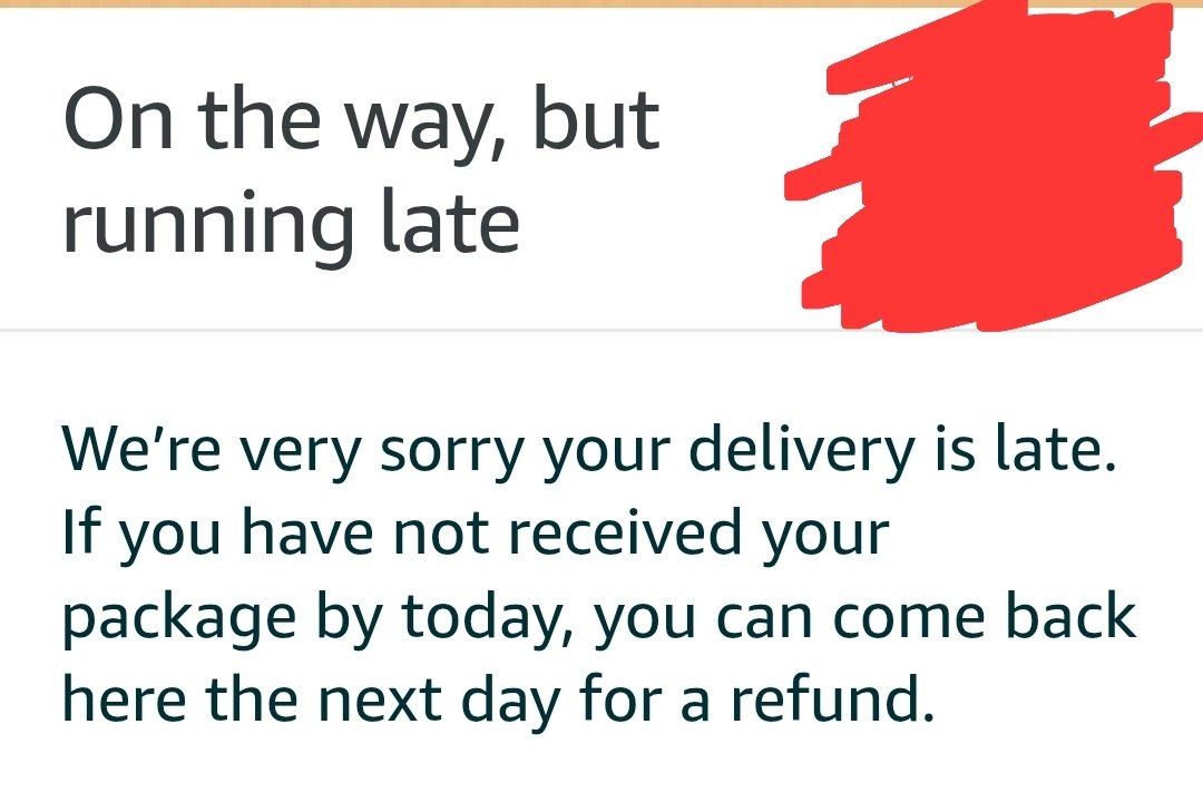 Is it normal for <a href="/amazon/">Amazon</a> to say something is going to be late but not actually give me a time and date? Why am I paying for prime again?