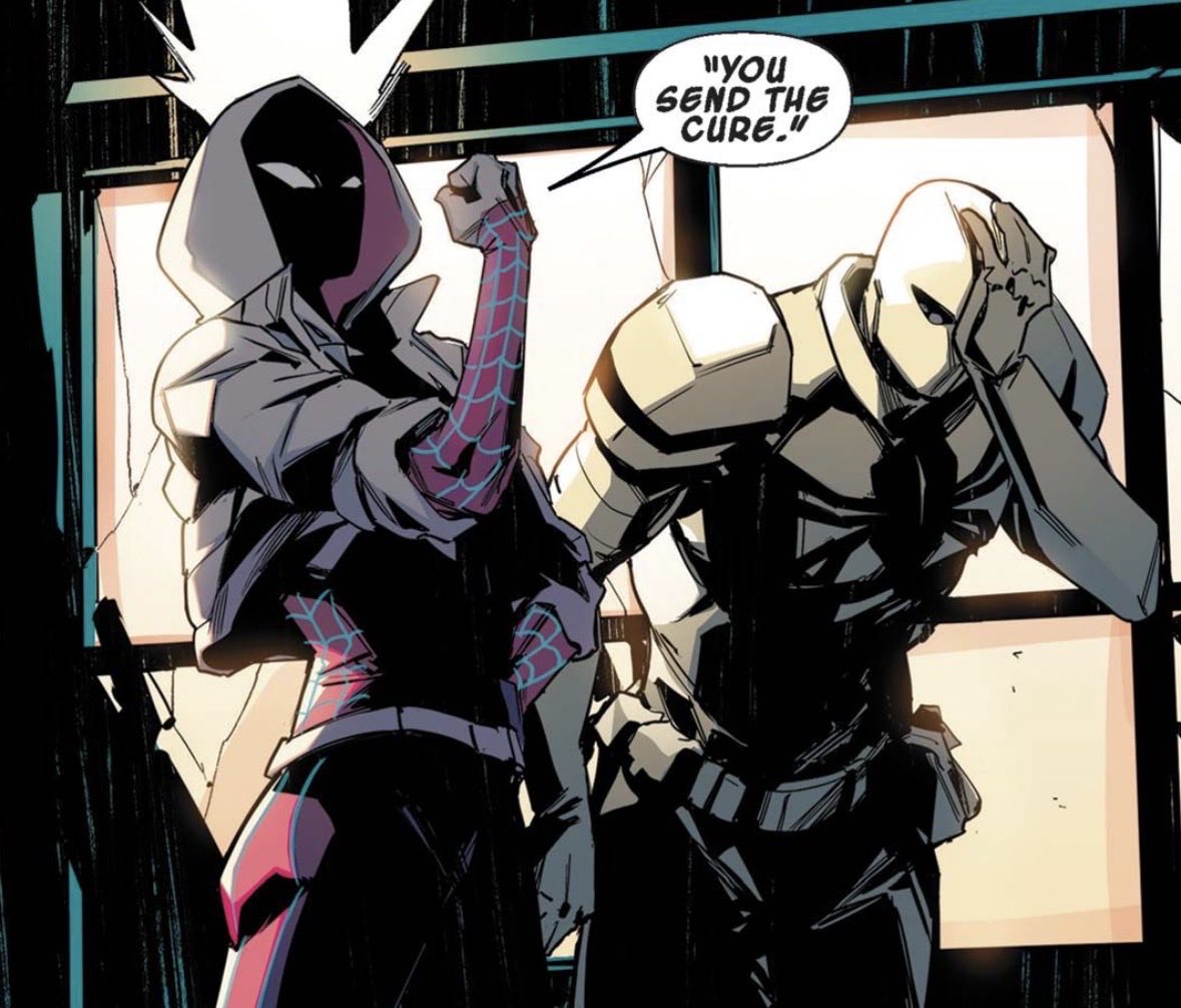 xGHOSTSPIDERx's tweet photo. I regret not a single thing. https://t.co/E7Caq63sfb