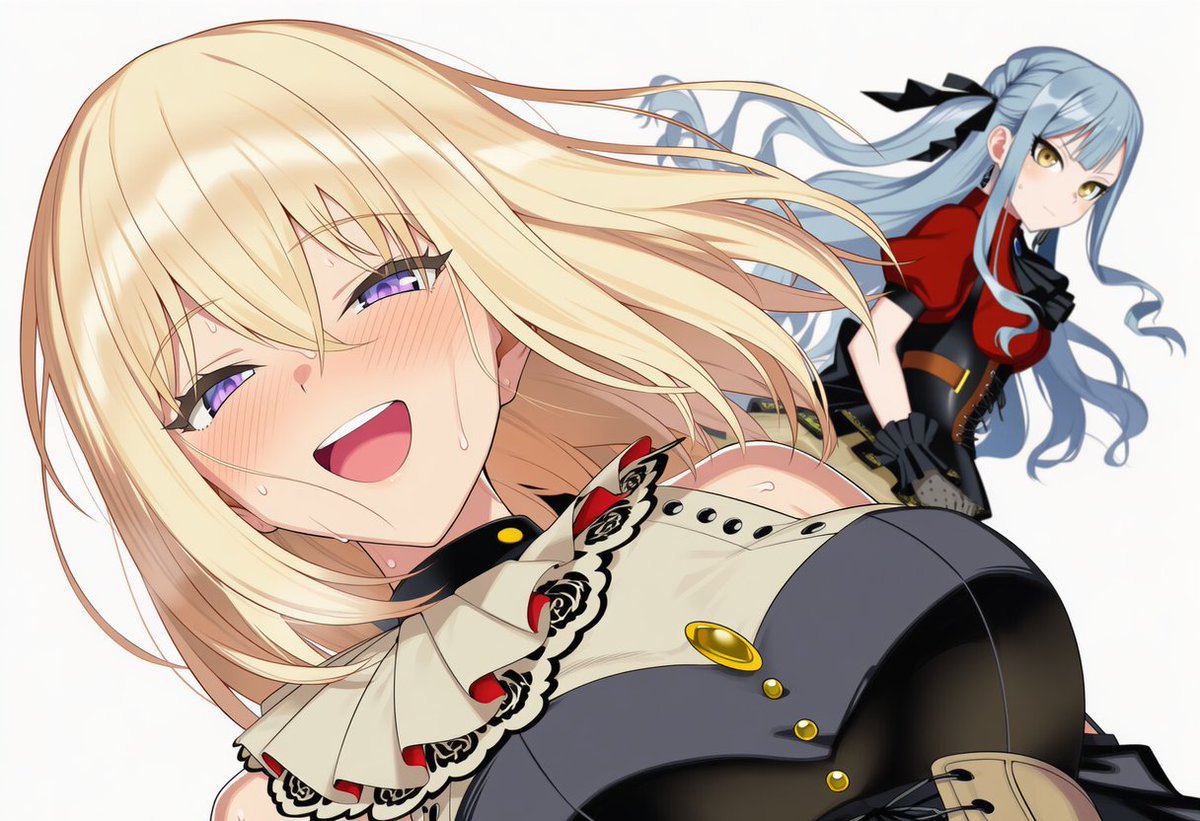 豊川祥子 #三角初華 #AIイラスト #バンドリ #BanGDream