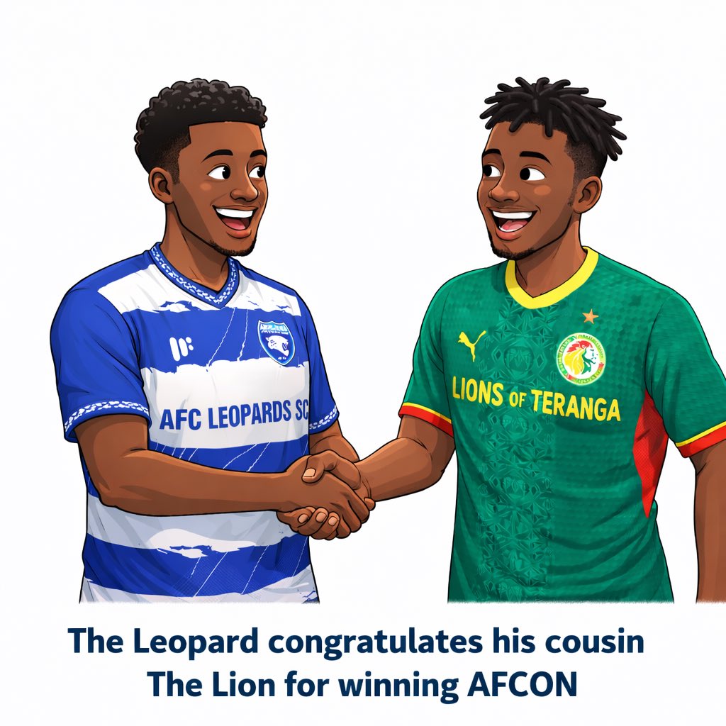 IngweFans's tweet image. The Leopard congratulates The Lion 🐆🦁
#Senegal