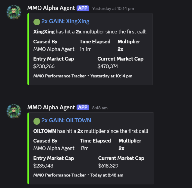 osaidbk's tweet photo. 🚀 MMO Alpha Agent is already LIVE on Discord
Printing alpha in real time
VIP access reserved for $MMO holders (token not launched yet)
👉 https://t.co/RRBf22geGT https://t.co/FhLZ9ScPgC
