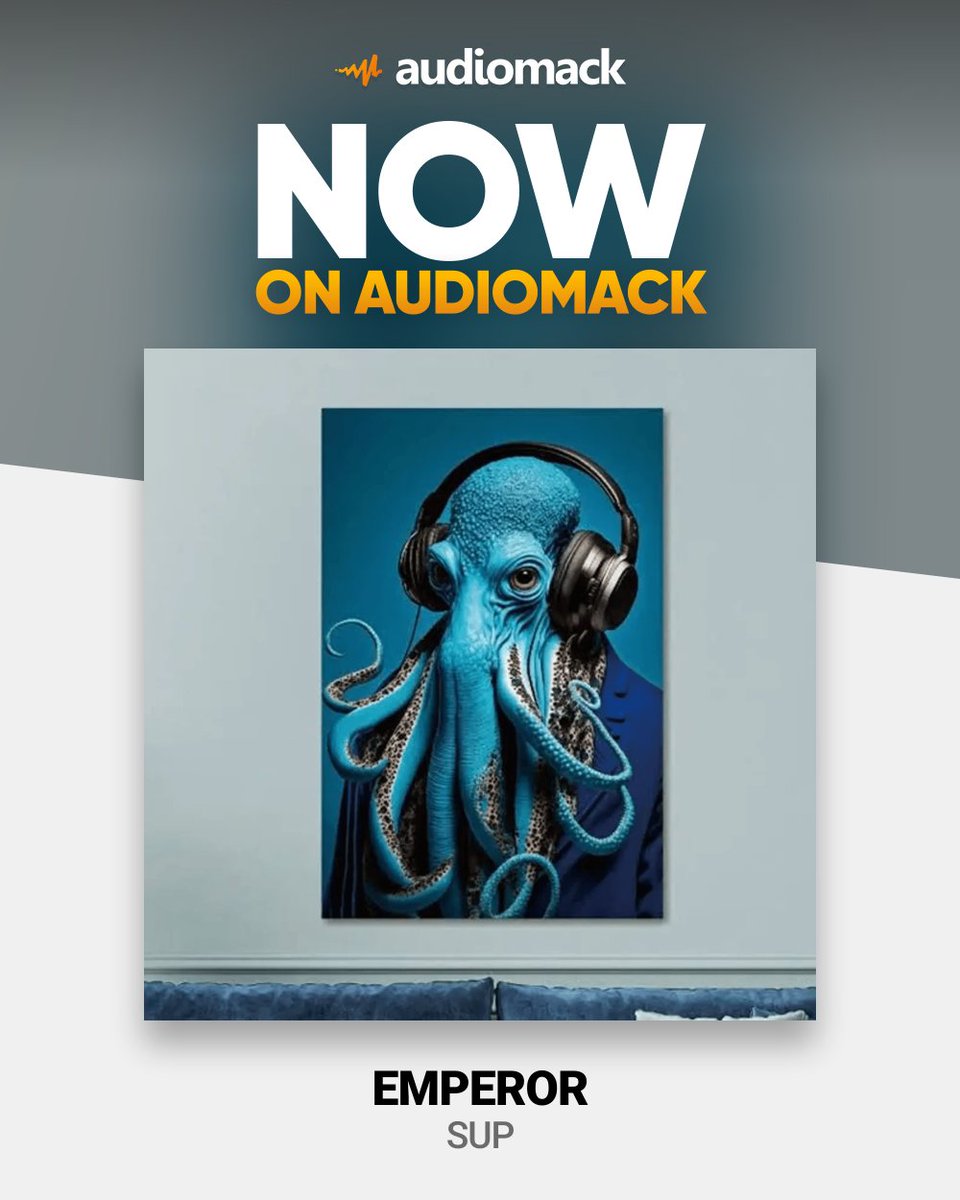 SUP - Emperor 🎶

audiomack.com/suprecords/son…

#OUTNOW #emperor #alternativesound #suprecords #sup