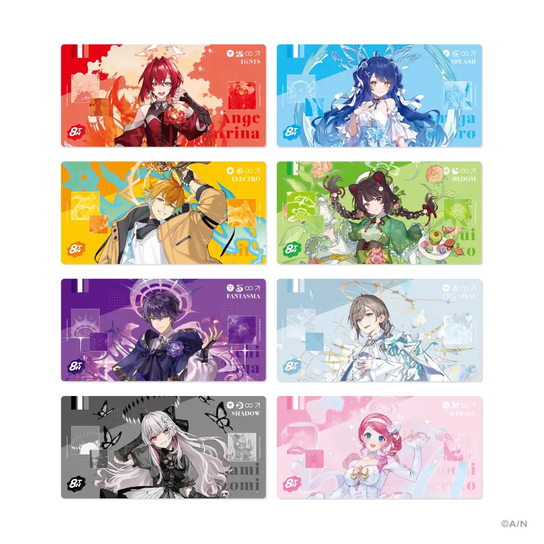 souge2_WS's tweet image. 【サプライ】
にじさんじ 8th Anniversary

・スリーブ＆デッキケース、ラバーマット、ラバーマットケース

2025年2月3日（火）12時から販売開始予定

prtimes.jp/main/html/rd/p…

#蒼サプ
#にじさんじ