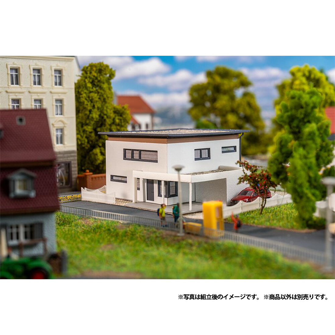 【新品未使用】FALLER鉄道模型/住宅/組み立てキット ─── ドイツのメーカー・FALLER 製品 WEBERHAUS CITYLIFE / VILLA