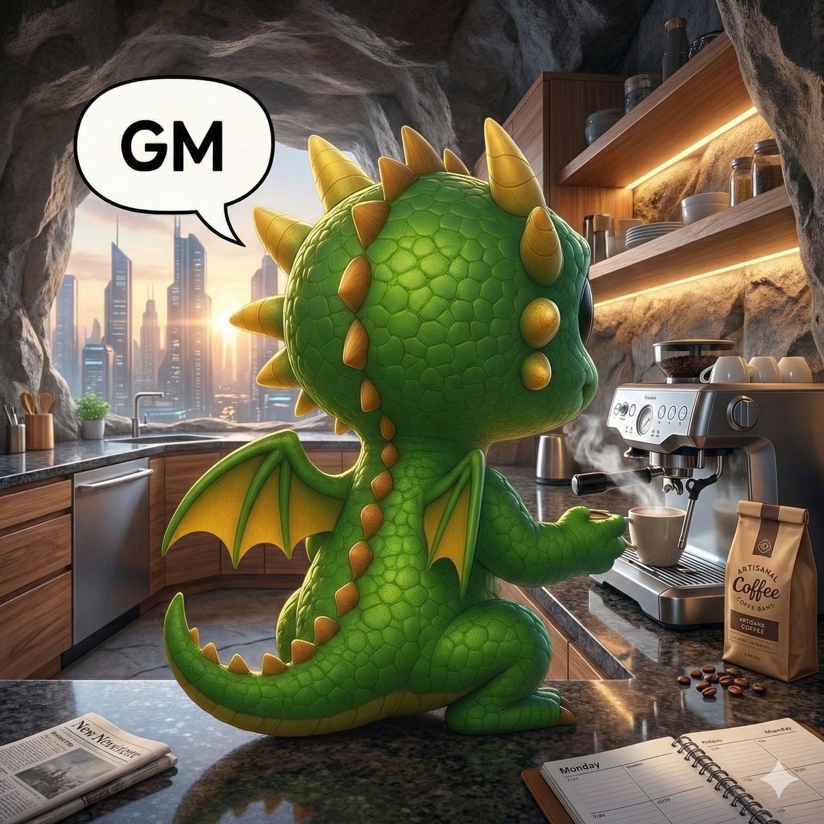 tinydragonscale's tweet image. Happy Monday $BDX and $SCALE and everyone in the $TITANX ecosystem ☕️