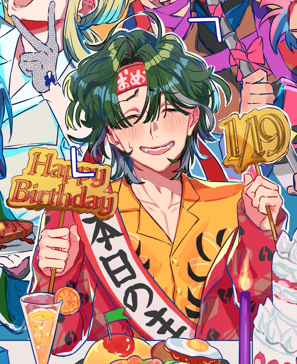 ⬅️去年    今年➡️
虎姫くんのお陰で絵が上達したね