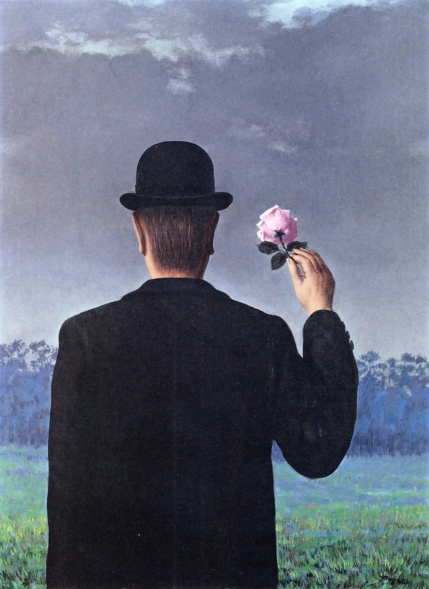 La double vue / Double vision #artbots #magritte