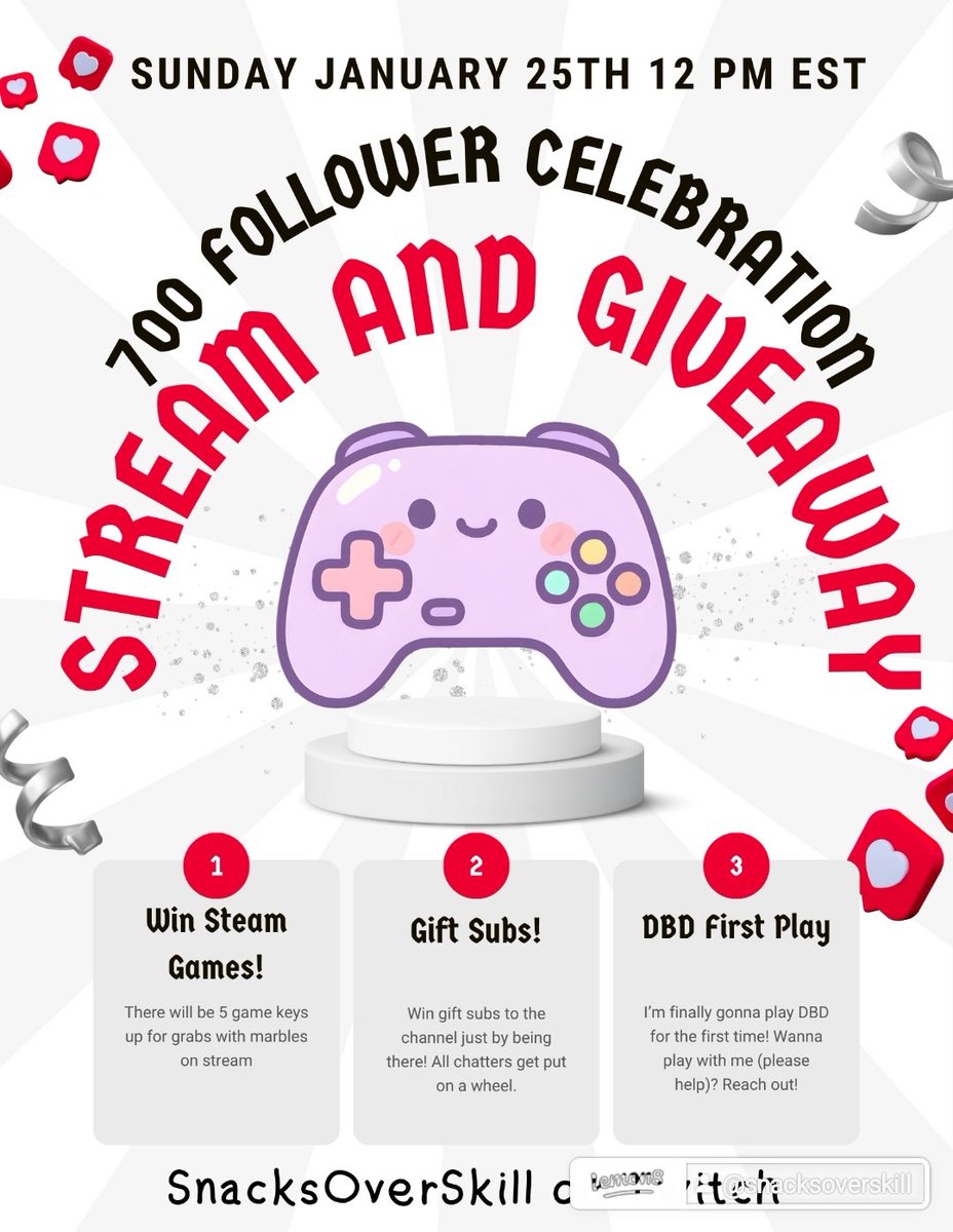 SnacksOverSkill's tweet image. let's party and celebrate! #deadbydaylight #fortnite #palia #minecraft #twitchstreamer