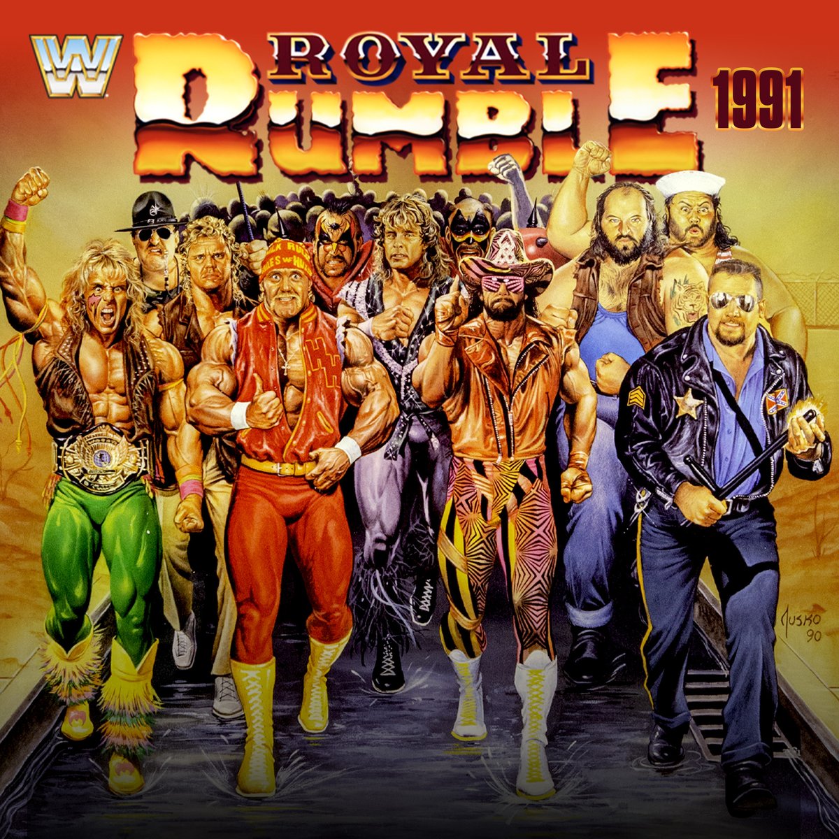 WWE's tweet image. 🚨 STREAMING NOW! 🚨

Relive Royal Rumble 1991 on WWE Vault!

Who will win the 30-Superstar Royal Rumble Match featuring the likes of Hulk Hogan, Randy Savage and @undertaker? 

Plus, Ultimate Warrior defends the WWE Title against Sgt. Slaughter and MORE!

bit.ly/3LmmZWW