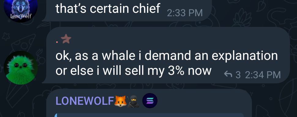 DiamondDeployer's tweet photo. https://t.co/Mfz9JcXDXz

told you this guy dumps on everyone's head, PVPing your own group again  🤦 https://t.co/2tcrZ5uToZ