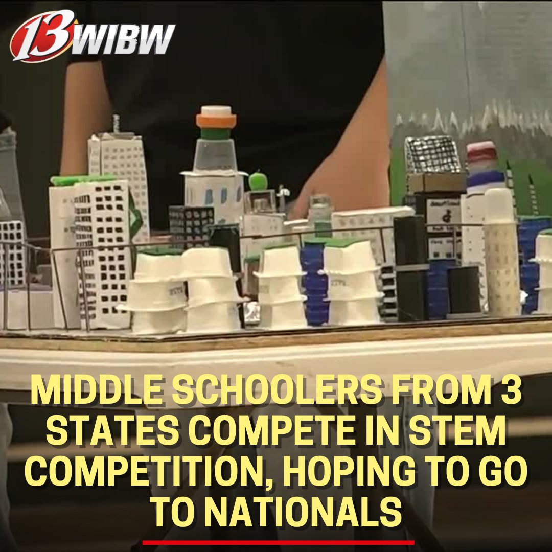 wibw's tweet image. The Future Cities competition brought students from 35 middle schools in the region to Topeka. &amp;gt;&amp;gt;&amp;gt; wibw.com/2026/01/18/mid…