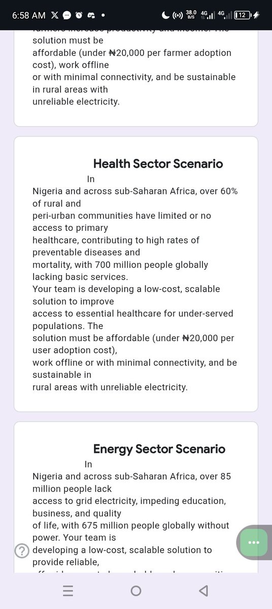 NwaezeDavid5's tweet photo. Day 116/1000
I Love @thedtcnigeria!
It brings out the core of product design: solving real problems with empathy, critical thinking, and simple, human-centered tech solutions.
Grateful for my team members.
I loved the brainstormings we had
#KingOfIntelligence #TeamVerveHealth https://t.co/RwUkNgVOtA