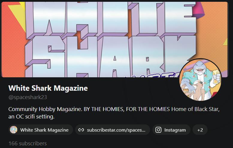 Our online publication features personal projects and original settings from small creators in the community. If you want to support us then you can so by subbing to us over on Substack and downloading your free magazine every quarter!