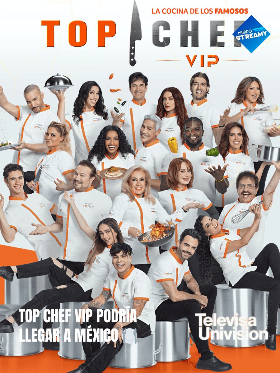 mundostreamymx's tweet image. 🍽️🔥 EN NEGOCIACIONES
#Televisa se encuentra en negociaciones con #Telemundo para realizar una versión mexicana de #TopChefVIP.
El formato ha sido todo un éxito en Telemundo y, de concretarse el acuerdo, se convertiría en competencia directa de #MasterChefMéxico.