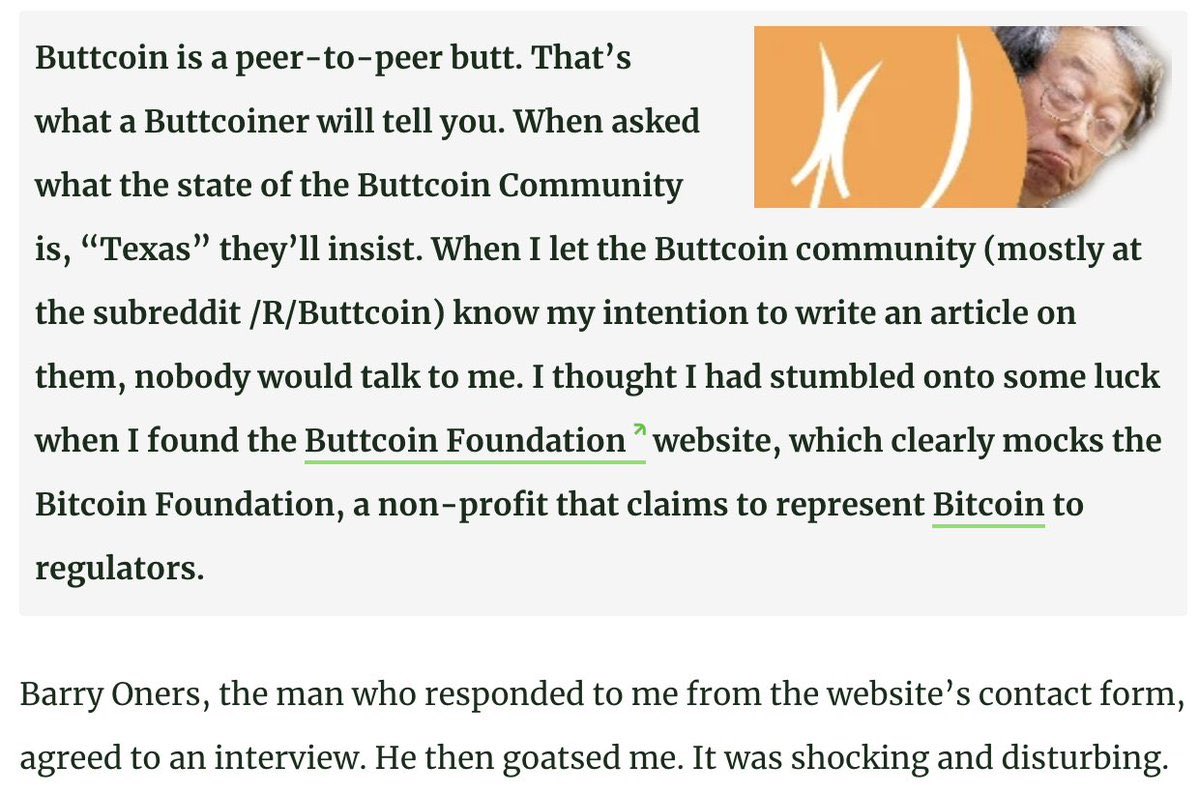 The OG r/Buttcoin subreddit has been roasting crypto scams and hype since  2011 – over 200k members deep in irony. Now the memecoin version has its  own cult pushing it hard, with
