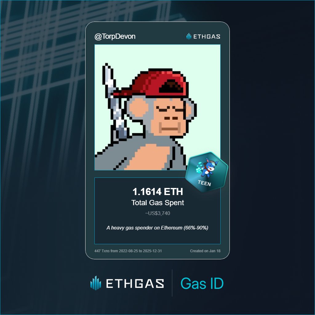 Devon Torp | ETHGas ⛽ tweet media