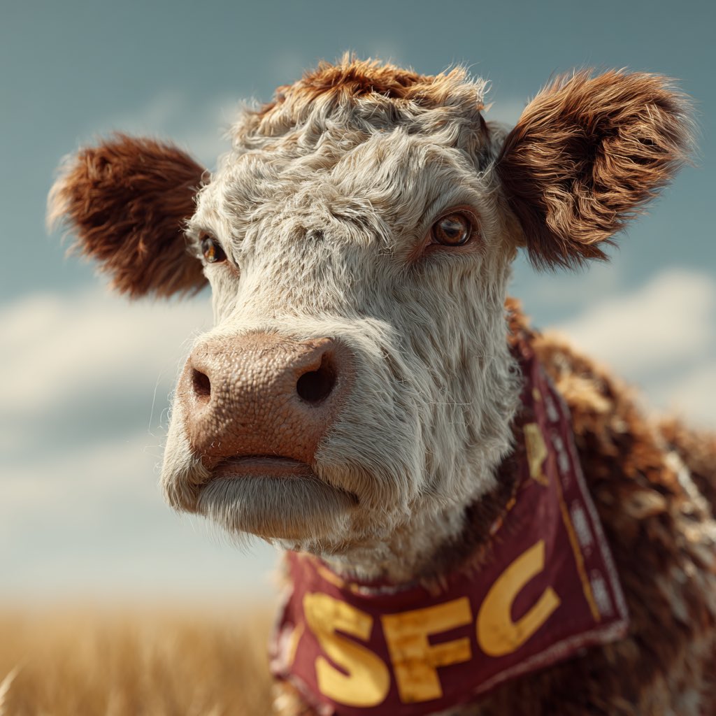 After almost a year away from meme coins, I decided to jump into this stupid fucking cow. So LGF $SFC

🔥🔥🔥