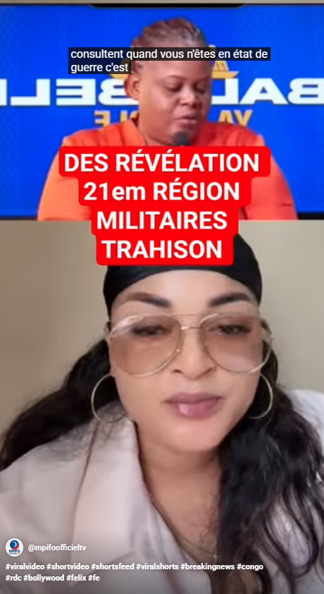 kinshasaweb's tweet image. #viralvideo #shortvideo #shortsfeed #viralshorts #breakingnews #congo #rdc #bollywood #felix #fe youtube.com/shorts/-uJEIVr… via @YouTube