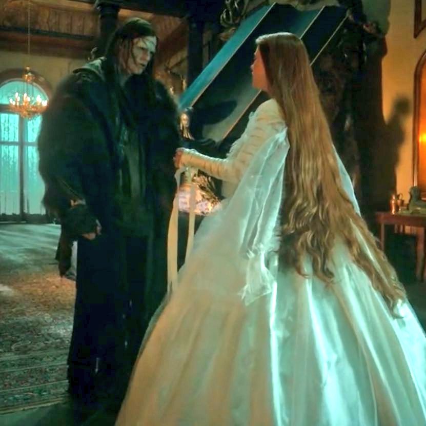 victor falls in love with his brother's wife, who is a carbon copy of his mother, and the "son" he created falls in love with the same woman as his "father".... freud would have loved this movie.