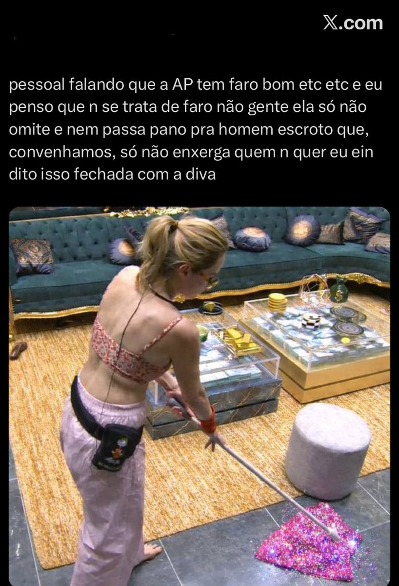 literalmente isso. e toda mulher que não se omite recebe o mesmo tratamento que ela sendo chamada de louca, histérica, exagerada até que algo explicitamente horrível aconteça.