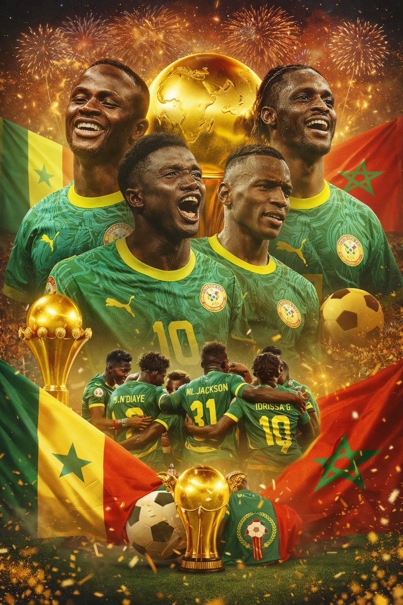 مبروك للسنغال 🇸🇳
فوز مستحق عن جدارة، منتخب لعب بهدوء، التزم، وصبر لآخر دقيقة… وعرف يكسب بطولة وجمهور.
أما المغرب، فالمشكلة مش خسارة نهائي،
المشكلة سوء إدارة بطولة كاملة:
تحريض جماهيري، فوضى تنظيمية، خطاب إعلامي انفعالي، وتسييس كرة القدم بدل ما تكون لعبة.

الاستقواء بالجمهور ضد
