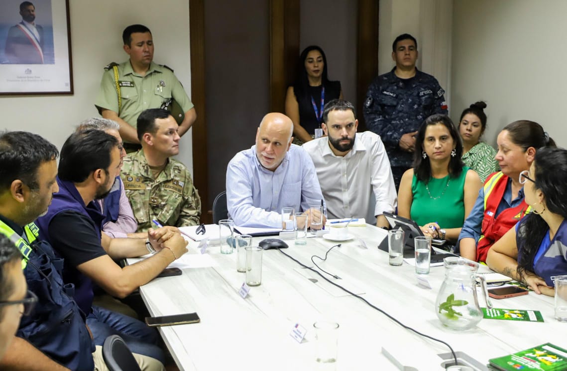 MinagriCL's tweet image. Desde Chillán, en dependencias de @Senapred Ñuble, la ministra Ignacia Fernández junto al ministro de @min_interior, Álvaro Elizalde, el subsecretario de @SubseDefensa, Ricardo Montero, equipos de @conaf_minagri y autoridades locales, participan del COGRID Nacional para…