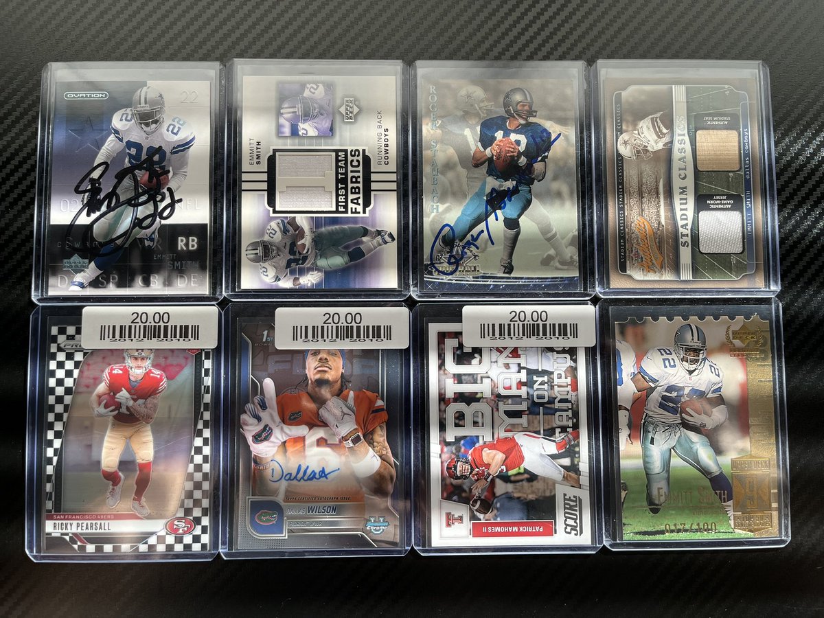 Post 68

$20 per

#LineDriveStax

Smith IP Auto
Staubach IP Auto
Smith Die-Cut /100