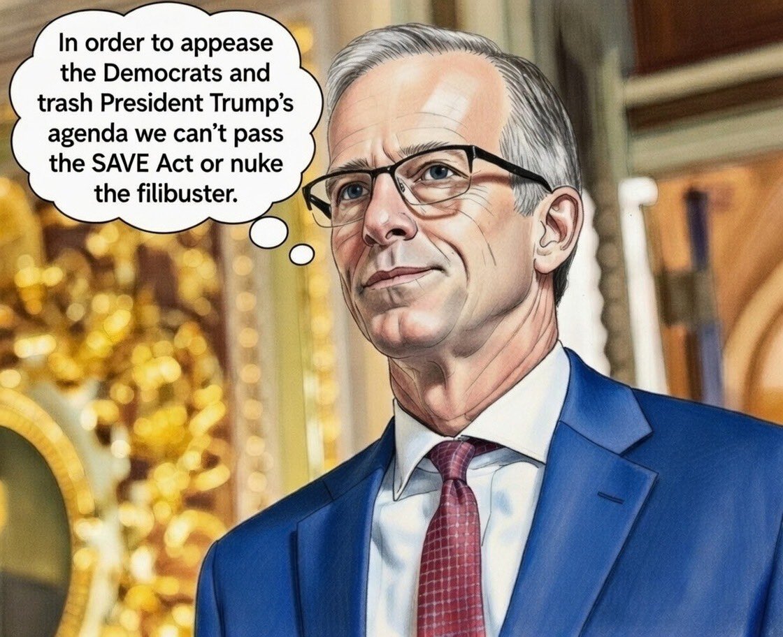 MadeInAmerica's tweet image. Do you think the RINO’s have sold us down the river?
Yes or No? 
It’s not looking good to me. I think they’re compromised.