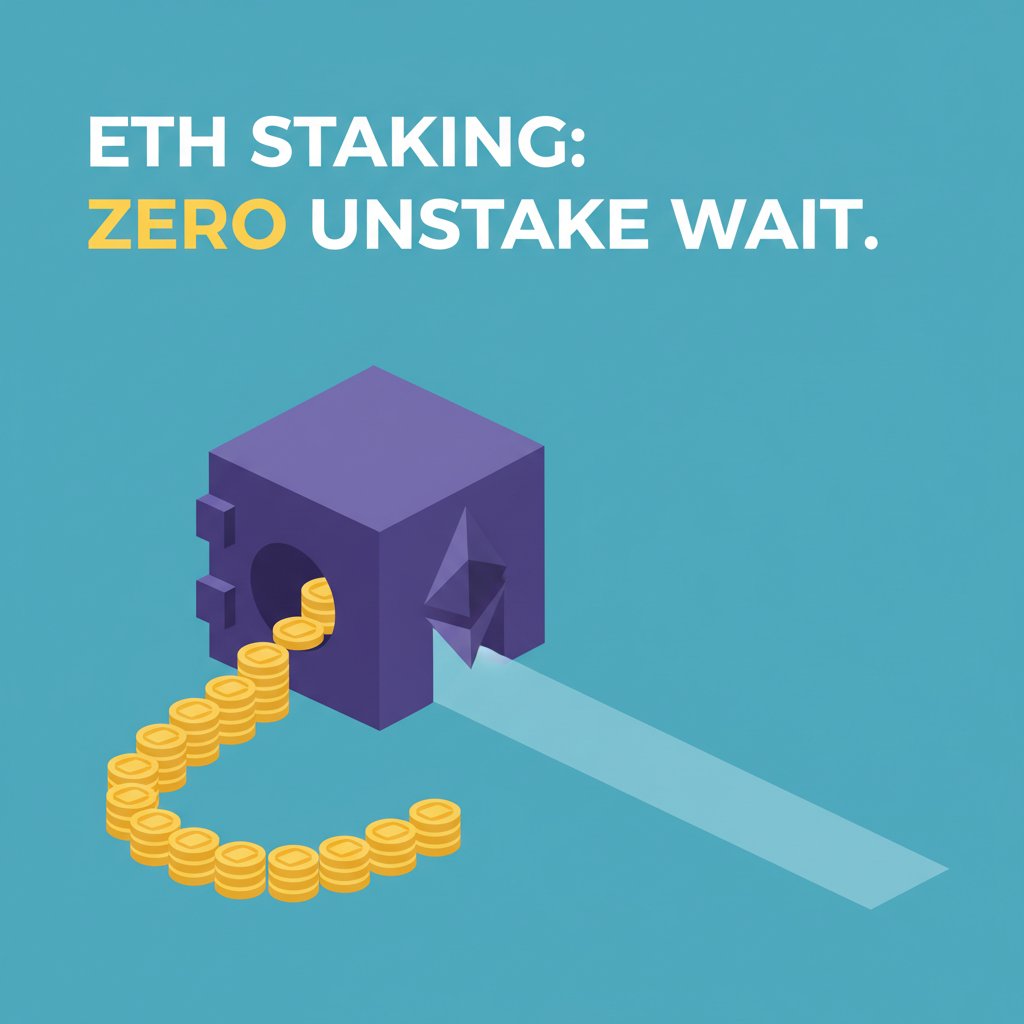 📈 Over 2.6M $ETH is queued for staking with literally zero waiting to  unstake. That is a massive signal of long-term conviction. Ready to start  your portfolio? You can easily buy $ETH