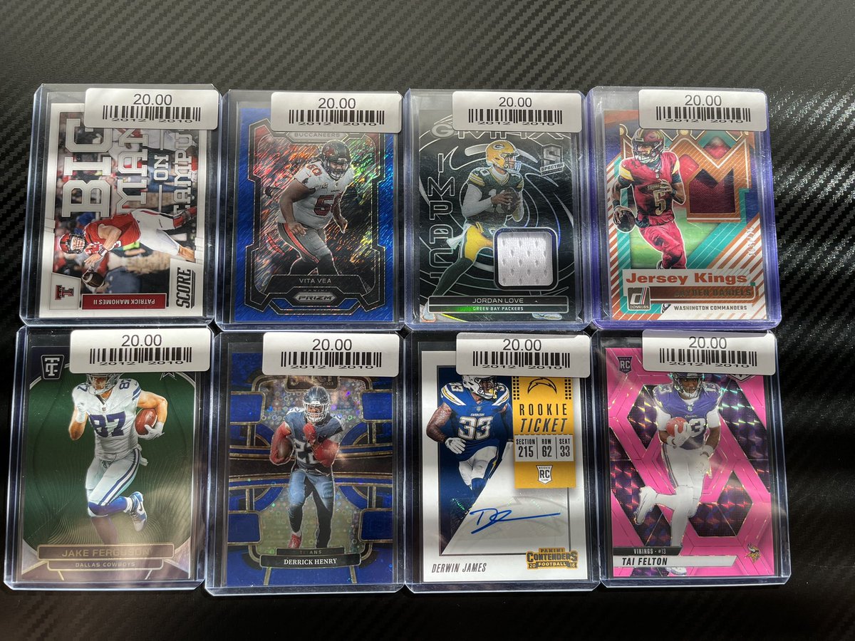 Post 69

$20 per

#LineDriveStax

 Vea /25
Ferg /5
Henry /25
Felton /10
Jayden /425
Love /99