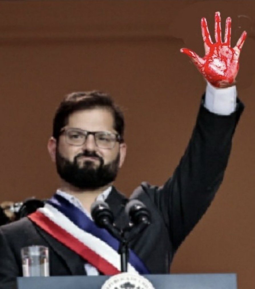 #ChileBajoAtaqueTerrorista con <a href="/GabrielBoric/">Gabriel Boric Font</a> al mando!!
#IzquierdaMiserableyTerrorista