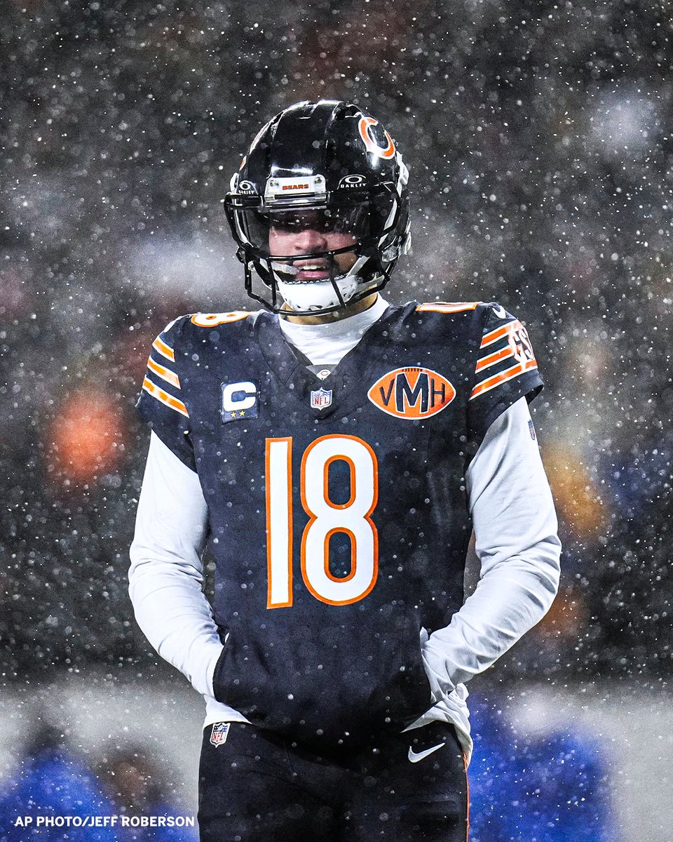 SportsCenter's tweet image. Playoff football in the snow for the Iceman. 🥶
