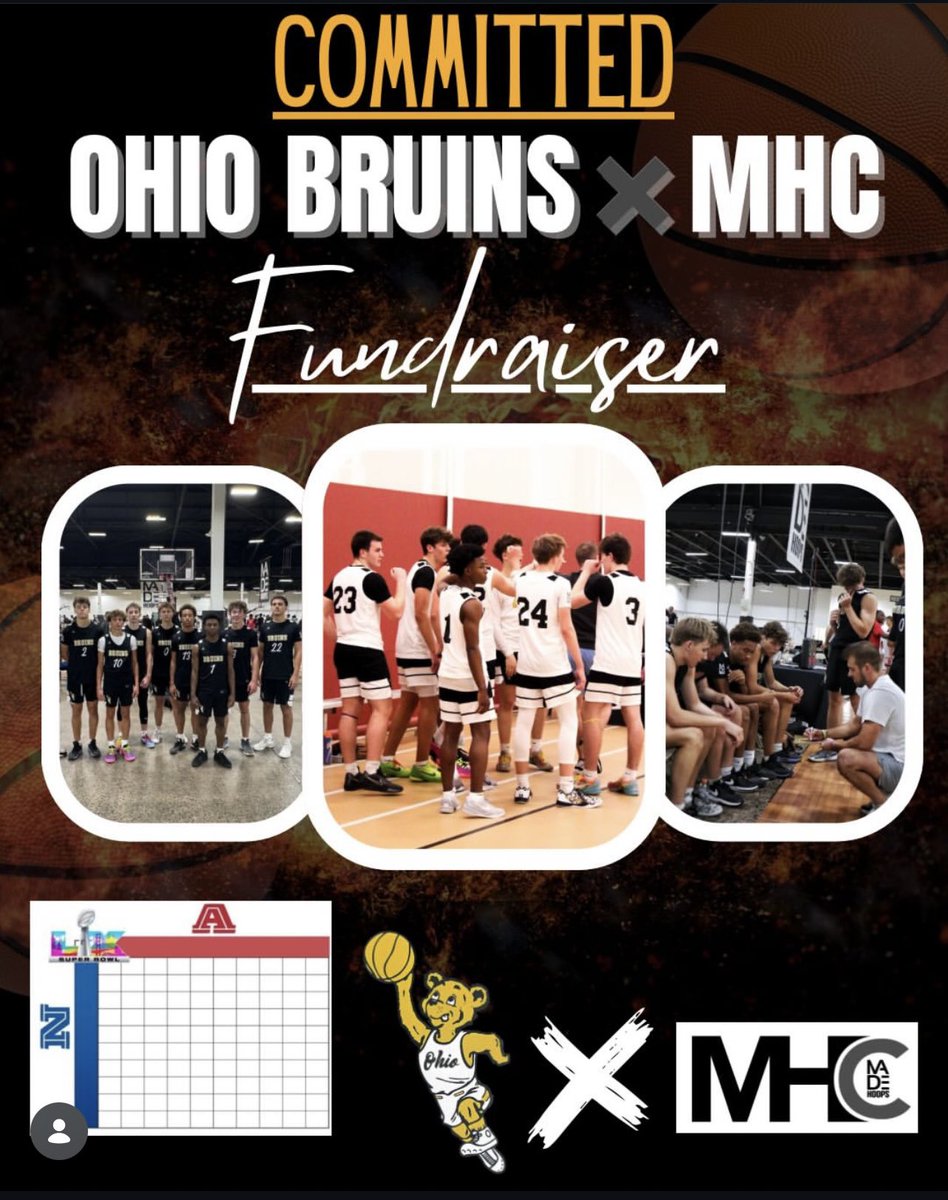 devjack24's tweet image. SUPER BOWL SQUARES FUNDRAISER! Help support our athletes, 50% goes to fees/travel expenses, other 50% goes to the winners! 

$20 squares for $250 each quarter and final! 

Contact myself or @lerch_brandon to purchase! 

Acceptable Payments: Cashapp, Venmo, Zelle, or Apple Pay!