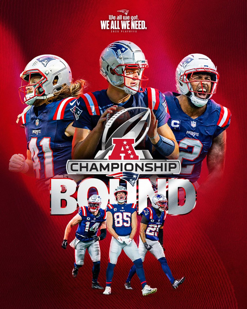 Themoneydownpod's tweet image. Patriots are back in the AFC championship! #NFLPlayoffs