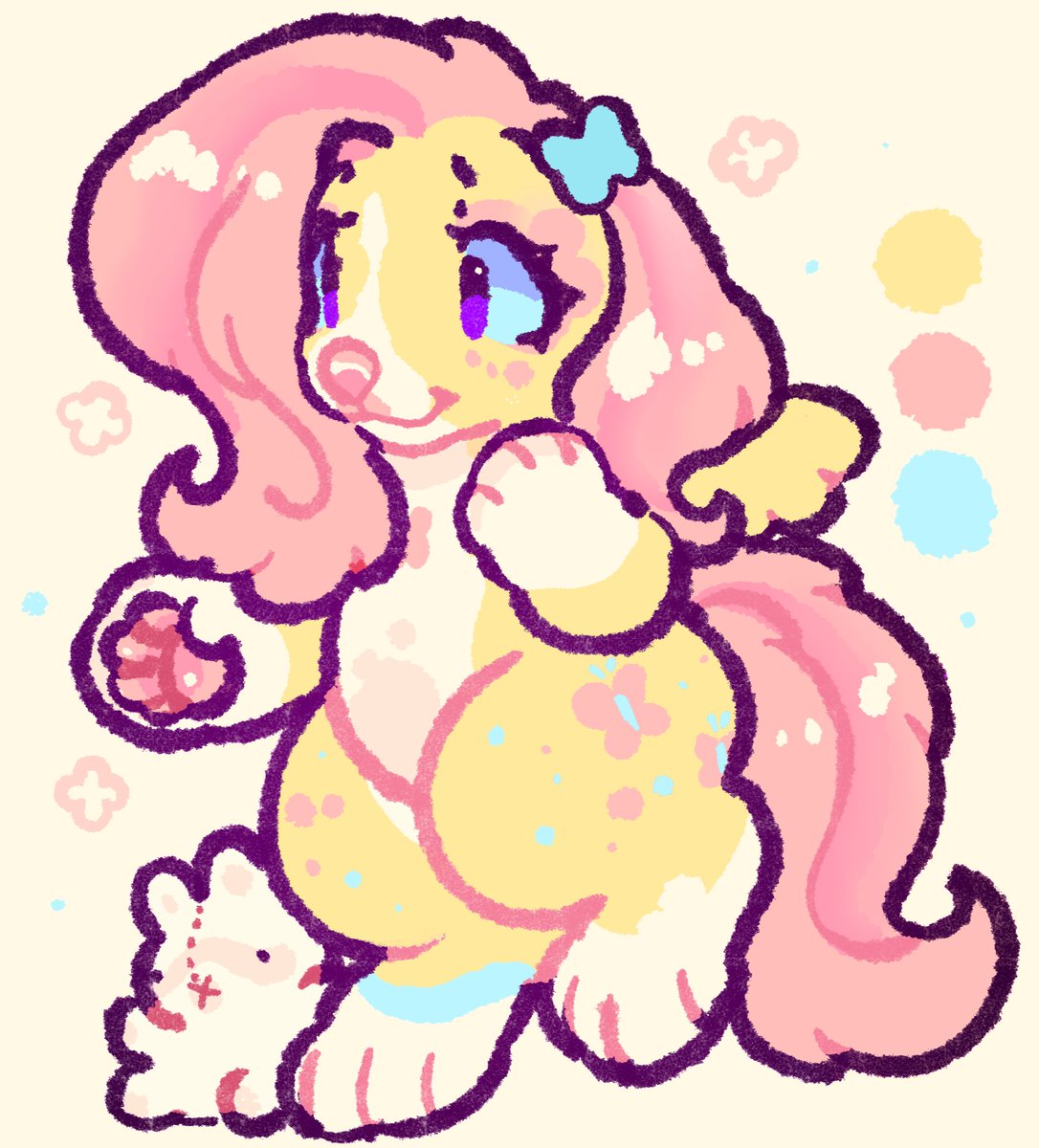 Fluttershy custom for <a href="/UndeadCainine/">🦇☆Pups☆🦇</a> ✨